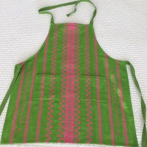 MacKenzie-Childs Pink & Green Apron